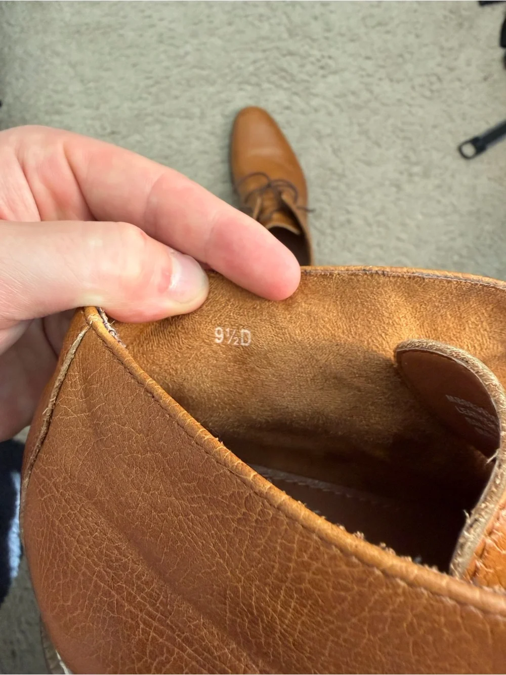 Carlo Morandi Men's Brown Leather Chukka Boots